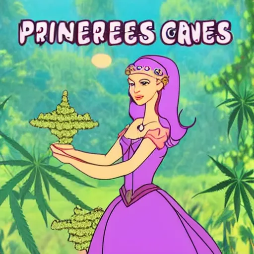 Image similar to princess of cannabis