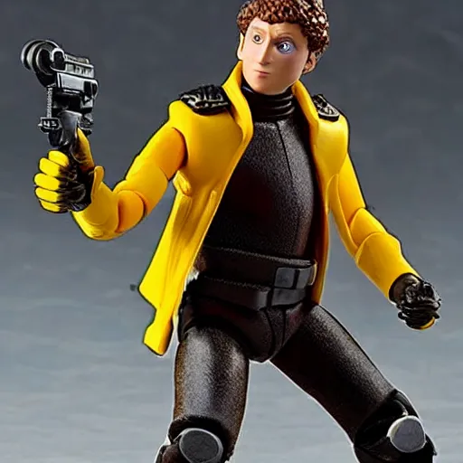 Image similar to Spy Kids Juni Cortez, 12in action figure, 5 points of articulation, posable pvc, Yellow Mechanized Suit, Spy Kids 3-D Game Over (2003)