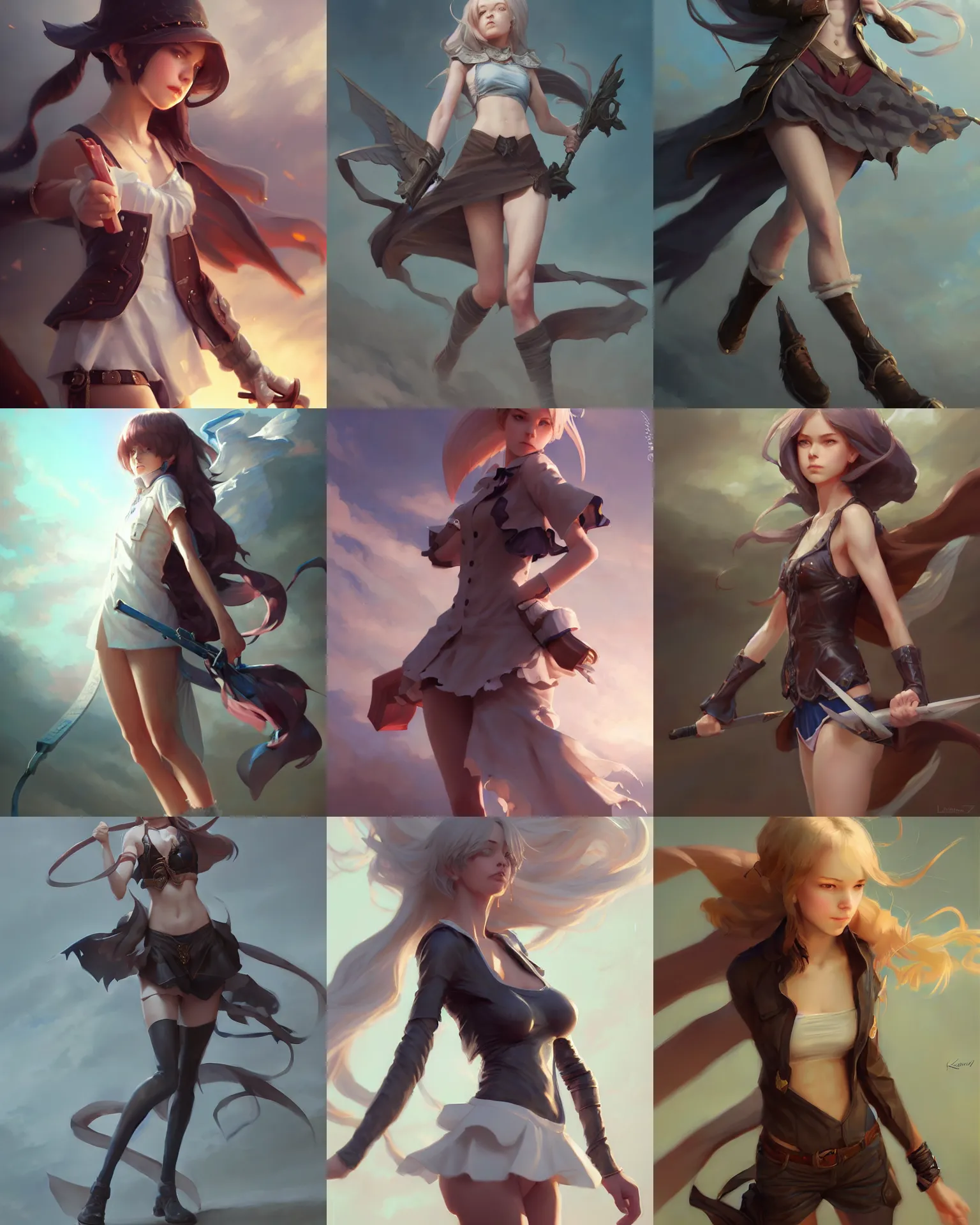 Prompt: a ( girl as personification of american law ), digital art by krenz cushart, laurie greasly, wlop, artgerm, intricate, ( highly detailed figure ), sharp focus, smooth, epic composition, joyful, unreal engine