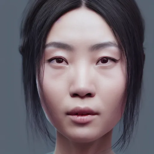 Prompt: portrait of china woman, 8 k uhd, unreal engine, octane render in the artstyle of finnian macmanus, john park and greg rutkowski