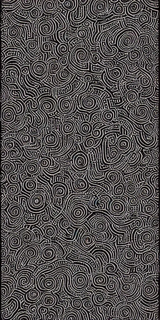 Prompt: exploding patterns of my mind swirling into the void