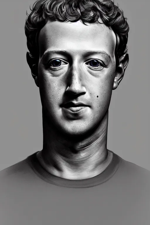 Prompt: mark zuckerberg with reptilian eyes, highly detailed, digital art, sharp focus, trending on art station