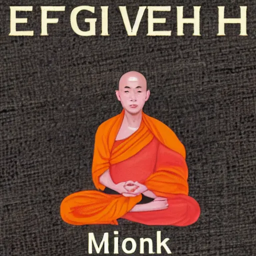 Image similar to enlightened monk