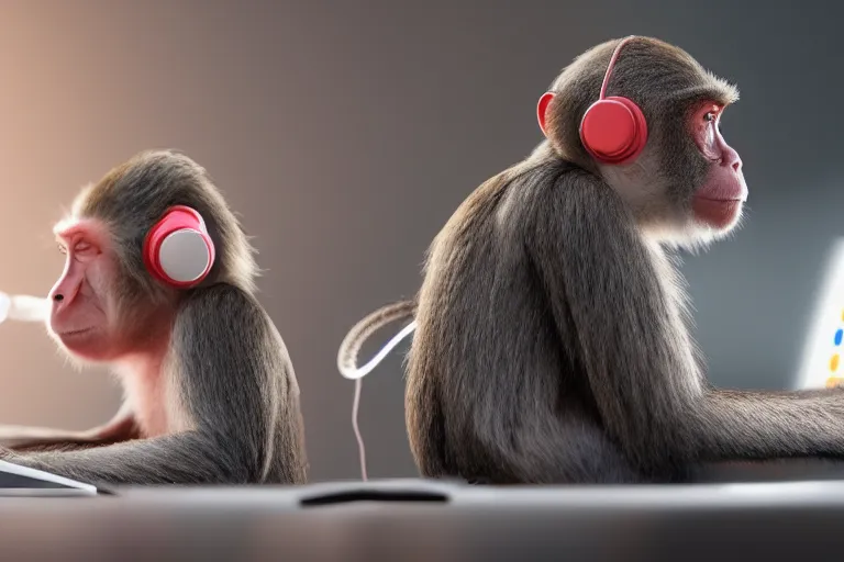 Steam Workshop::Monkey listening to music