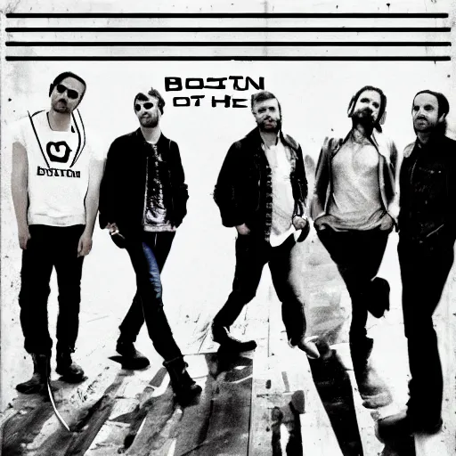 Image similar to conver of the next Boston album