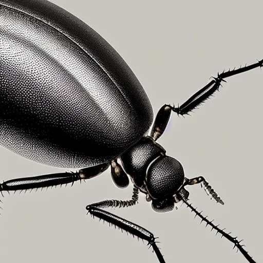 Image similar to electron microscope view of a bug