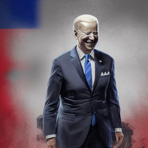 Prompt: Joe Biden is a Russian president, hyperdetailed, artstation, cgsociety, 8k