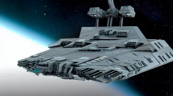 Image similar to sulaco star destroyer drop ship