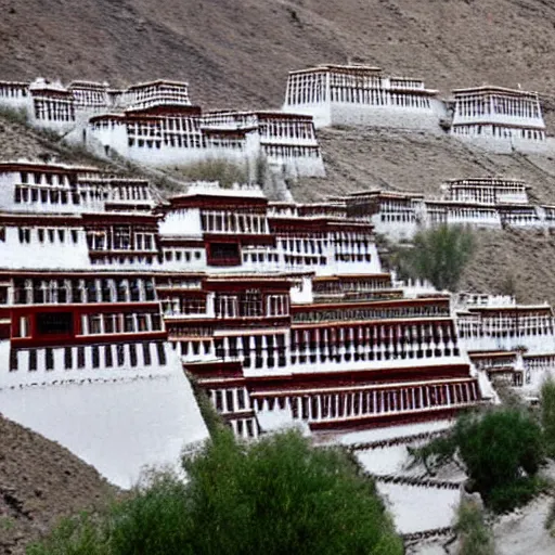 Prompt: city of lhasa