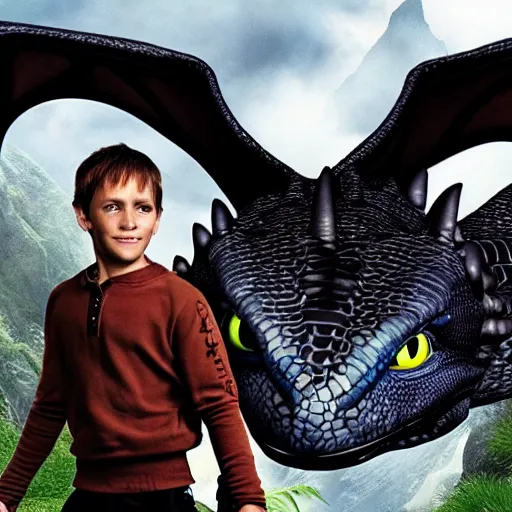 Image similar to how to train your. dragon