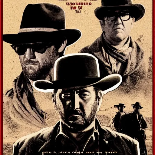 Image similar to movie poster of the man with no name, in the style of sergio leone and john ford, spaghetti western, hd, detailed, epic