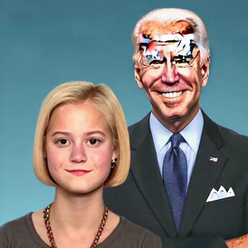 Prompt: Joe biden is Sabrina the teenage witch