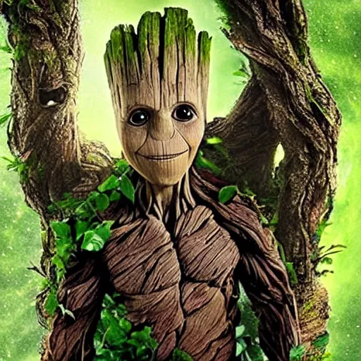 Prompt: I am groot