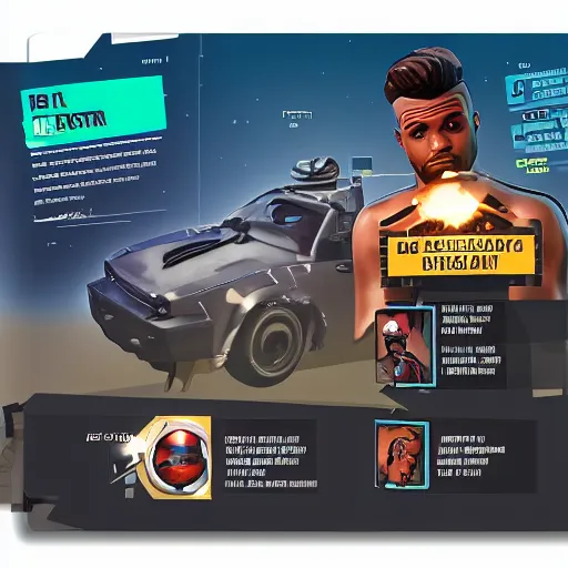 Image similar to car engine, car parts concept, card, comic page, realistic fortnite, ui card, Hyperrealism