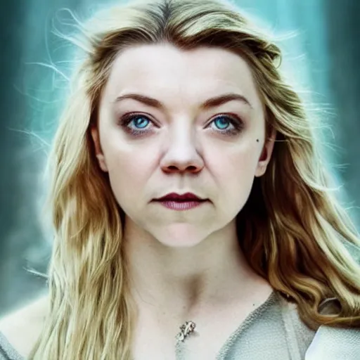 Image similar to natalie dormer, surrealist dystopian photorealism