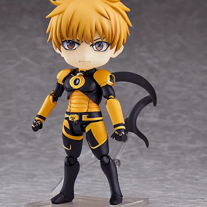 Image similar to Genos, An anime Nendoroid of Genos , figurine, detailed product photo
