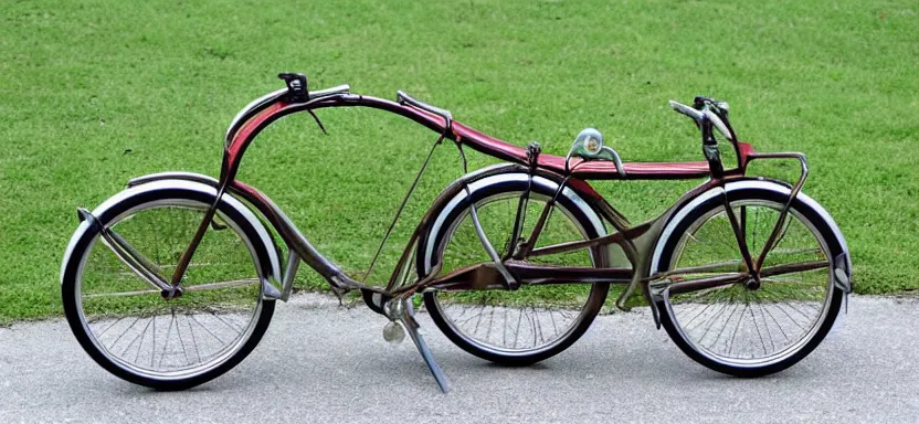 Image similar to Spacelander Bicycle designed by Benjamin Bowden (1960)