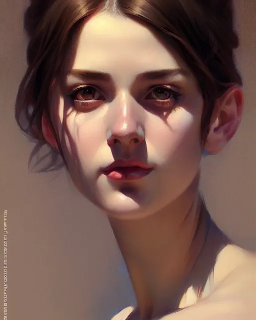 Image similar to stylized portrait of an artistic pose, composition, young fancy victorian lady, realistic shaded, fine details, realistic shaded lighting poster by ilya kuvshinov, magali villeneuve, artgerm, jeremy lipkin and michael garmash and rob rey