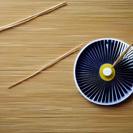 Image similar to the fan is winding noodles