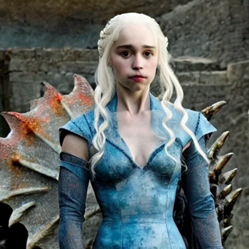 Prompt: the mother of dragons