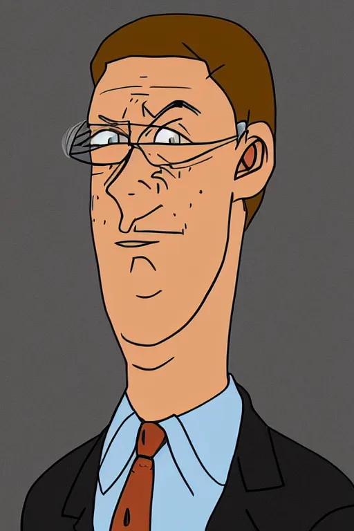 Prompt: Bobby from king of the hill wearing fancy clothes in a beautiful photorealistic headshot renaissance portrait