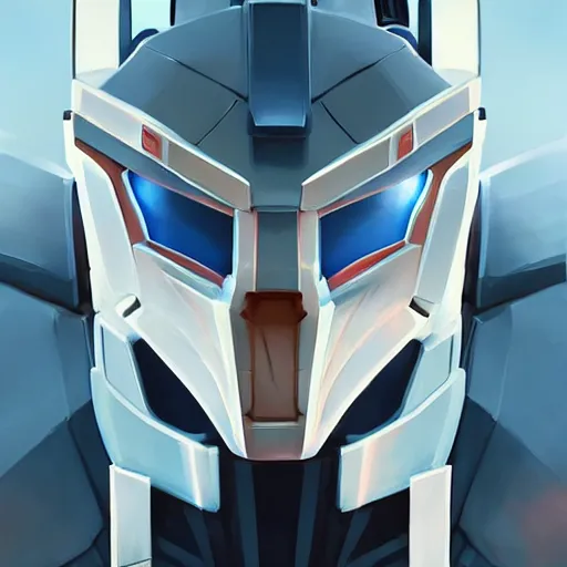 Image similar to face icon stylized minimalist transformers, loftis, cory behance hd by jesper ejsing, by rhads, makoto shinkai and lois van baarle, ilya kuvshinov, rossdraws global illumination