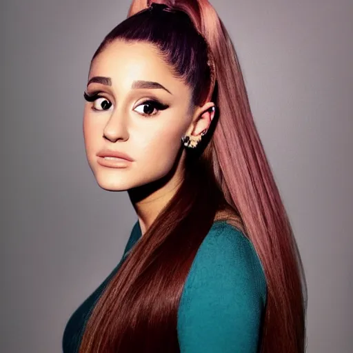 Image similar to portrait of ariana grande by cliff neilson