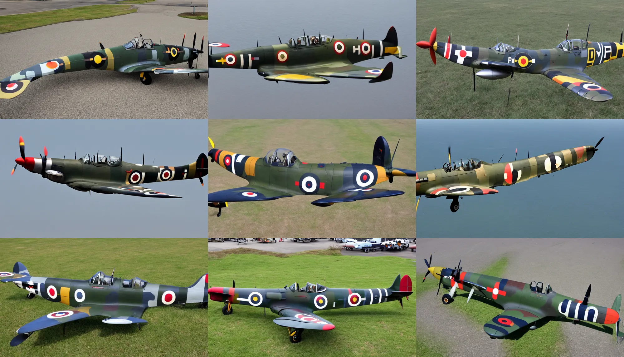 Prompt: WW2 Spitfire