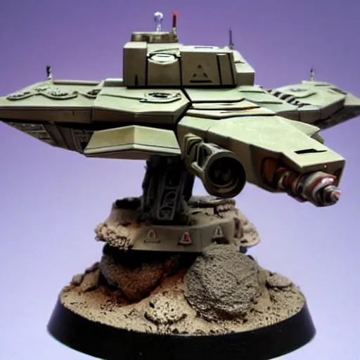 Image similar to Laser Turret, Desert Planet, War, Star Wars, Warhammer 40k