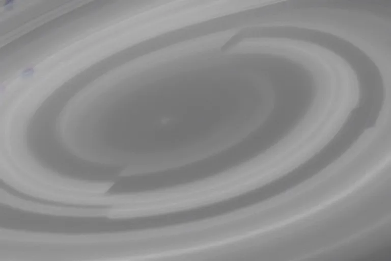 Prompt: a national geographic photo of the storm on Saturn's surface at night, Trending on artstation.