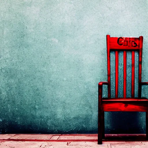 Prompt: god's empty chair