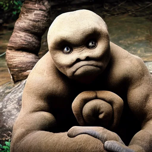 Image similar to national geographic professional photo of geodude, award winning