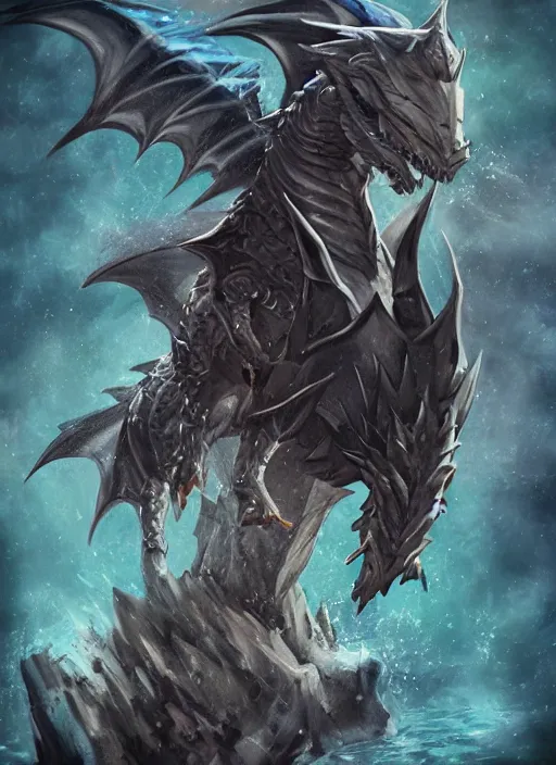 Image similar to splash art game of thrones riding dragon