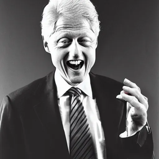 Prompt: a photo of bill clinton as a professional clown