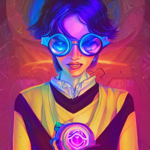 Image similar to skill magic geek inside matrix deepdream radiating a glowing aura stuff loot legends stylized digital illustration video game icon artstation lois van baarle, ilya kuvshinov, rossdraws,