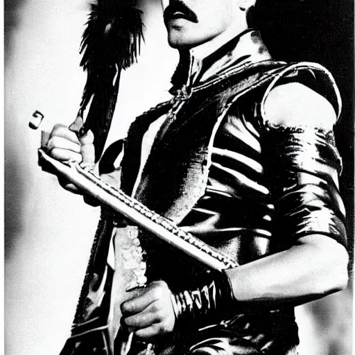 Prompt: Freddy Mercury after he turned into She-Ra