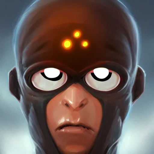 Prompt: one - eyed monster, cyclops, portrait, 4 k, digital art, concept art, trending on artstation