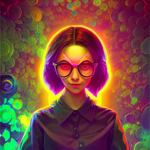 Image similar to skill magic geek inside matrix deepdream radiating a glowing aura stuff loot legends stylized digital illustration video game icon artstation lois van baarle, ilya kuvshinov, rossdraws,