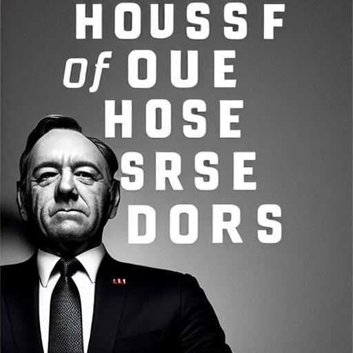 Prompt: “ house of cards ”