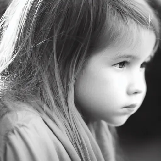 Prompt: 1 0 girls lined up of different ages from left to right, 5 0 mm lens, f 1. 4, sharp focus, ethereal, emotionally evoking, head in focus, volumetric lighting, blur dreamy outdoor,