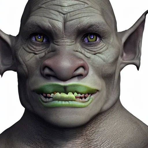 Prompt: a detailed portrait of an orc boy child, art illustration, incredibly highly detailed and realistic, 8 k, sharp focus