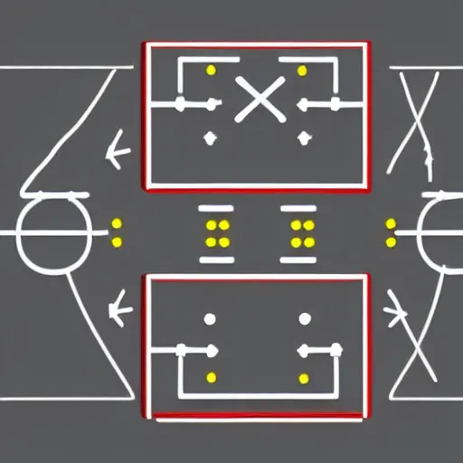 Prompt: A simple diagram of XOR gate.