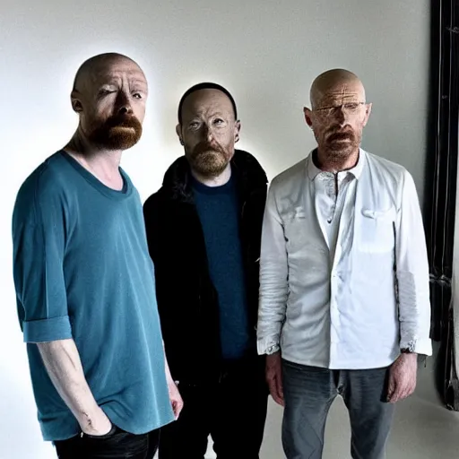 Prompt: thom yorke meets walter white