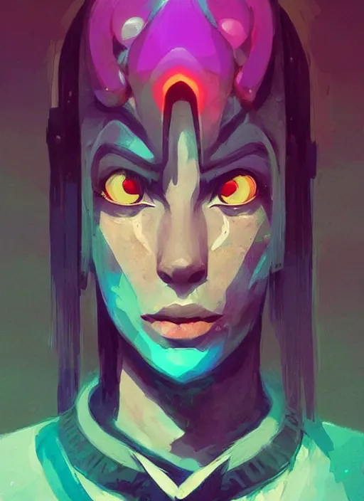 Image similar to highly detailed photorealistic portrait of the king zora from ocarina of time by atey ghailan, by greg rutkowski, by greg tocchini, by james gilleard, by joe fenton, by kaethe butcher, totally colorful, rainbow, neon coloring, dramatic lighting, chromatic, high contrast, trending in pinterest, award winning details