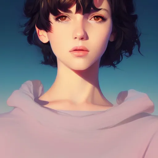 Image similar to a portrait of a beautiful angel, art by ilya kuvshinov and wlop and artgerm and josan gonzalez, digital art, highly detailed, intricate, sharp focus, trending on artstation hq, deviantart, pinterest, unreal engine 5, 4 k uhd image