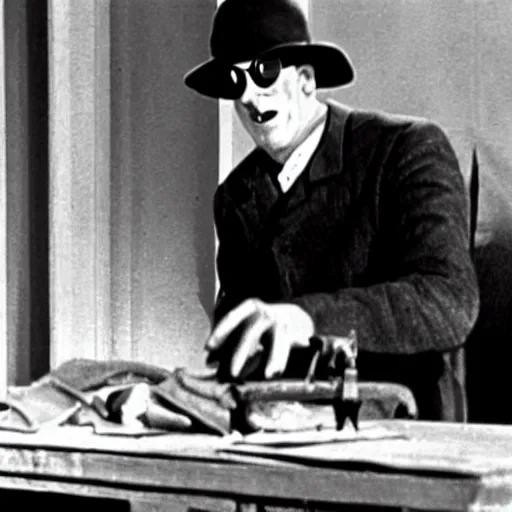 Image similar to a still of the Invisible Man