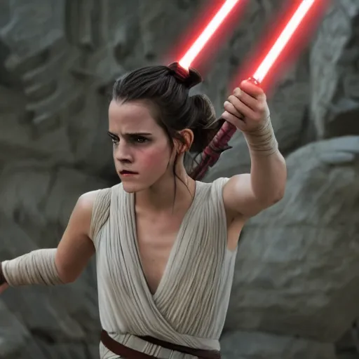 Emma Watson modeling as Rey in Star Wars, (EOS 5DS R, | Stable ...