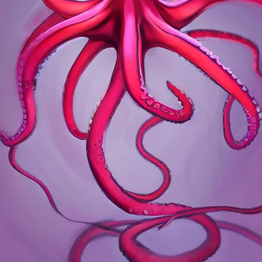 Prompt: pink octopus backrooms, digital painting, ultradetailed, artstation, oil painting, ultradetailed, artstation