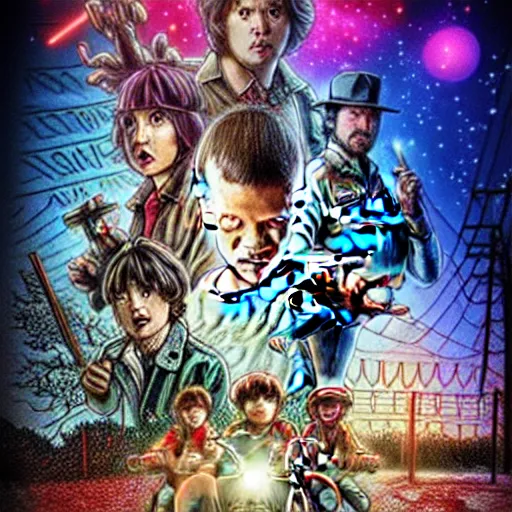 Image similar to Stranger Things 4 japanese version