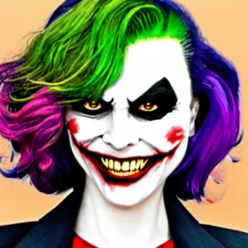 Prompt: female Joker